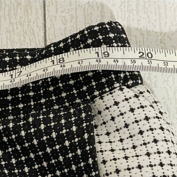JESSICA LONDON Black and White Box Plaid Faux Wrap Skirt Size 18/20 NWT - Picture 5 of 10